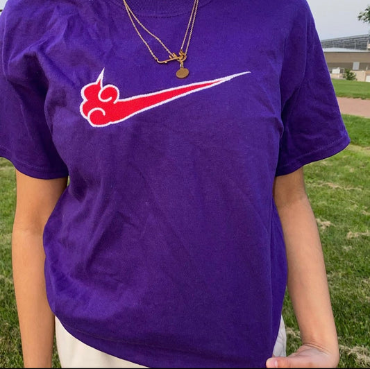 Purple Anime Swoosh