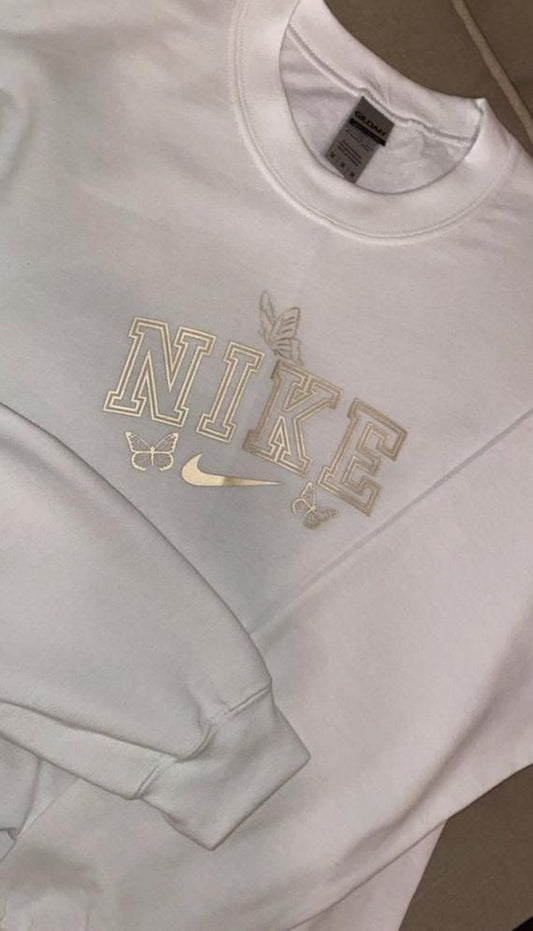Sand Vinyl Gold Butterfly